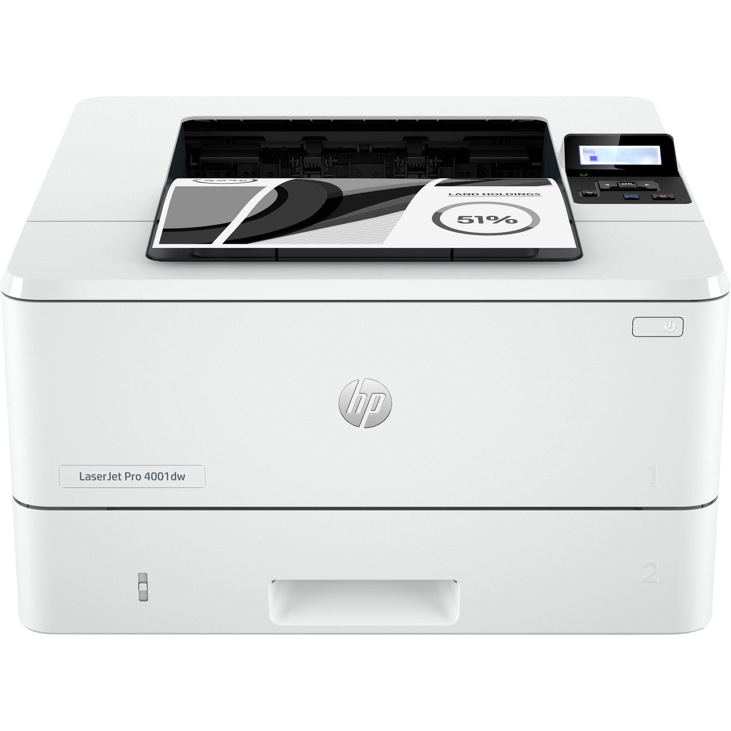 HP LaserJet Pro 4001dw Monochrome Wireless printer Refurbished 2Z601F