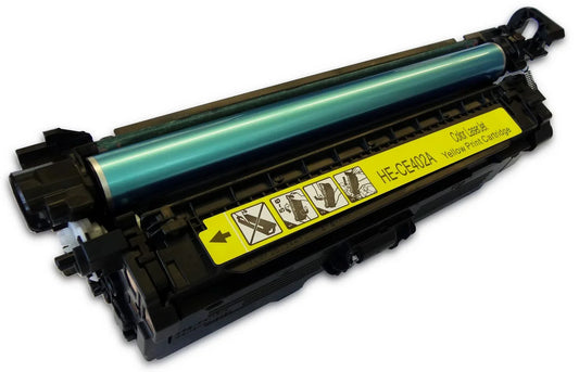 HP 507A Compatible Toner Cartridge Yellow 6K Yield, CE402A
