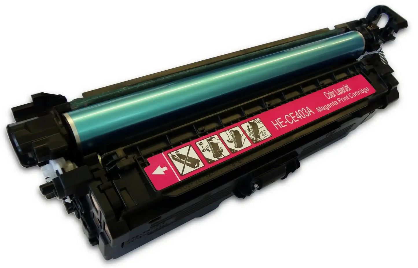 HP 507A Compatible Toner Cartridge, Magenta 6K Yield, CE403A