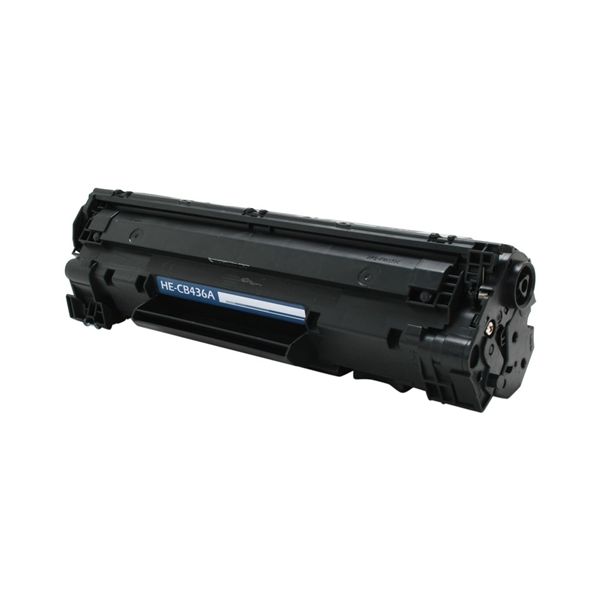 HP 36A Compatible Toner Cartridge, Black 2K Yield, CB436A