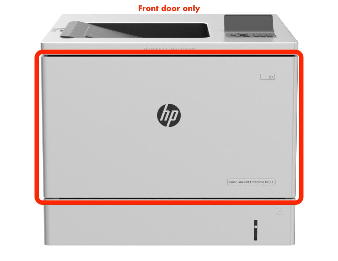 HP Color LaserJet M552 M553 M554 M555 M577 M578 E55040 E57540 Cartridge Door Assembly RU7-8013