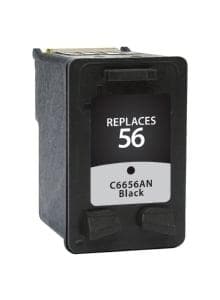 HP 56 Remanufactured InkJet Cartridge Black 450 Yield, C6656AN