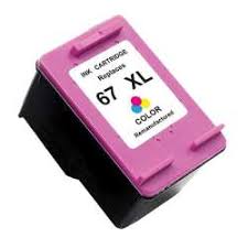 HP 67XL Remanufactured InkJet Cartridge Black 240 High Yield, 3YM57AN