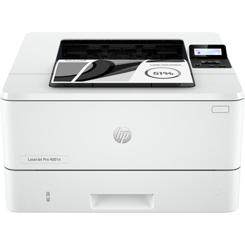 HP LaserJet Pro 4001n New Open Box Monochrome Network Printer, 2Z599F