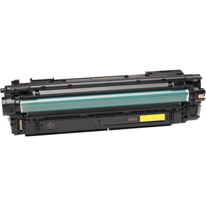 HP 656X Compatible Toner Cartridge, Yellow 22K High Yield, CF462X
