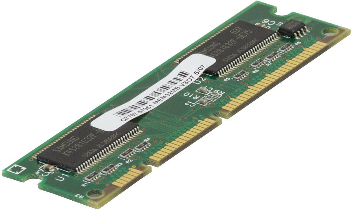 HP 4500/5000/8100/8150 32MB 100 Pin DIMM Memory module, Q7707-67951