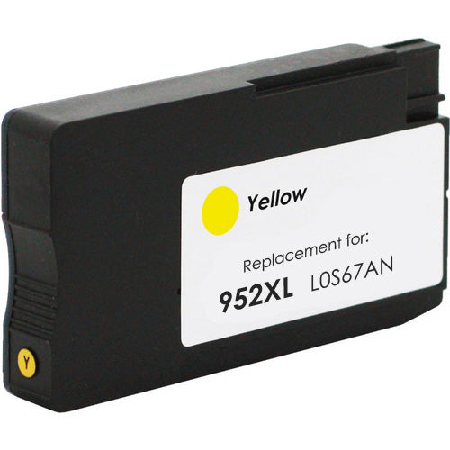 HP 952XL Remanufactured InkJet Cartridge Yellow 1.6K High Yield, L0S67AN