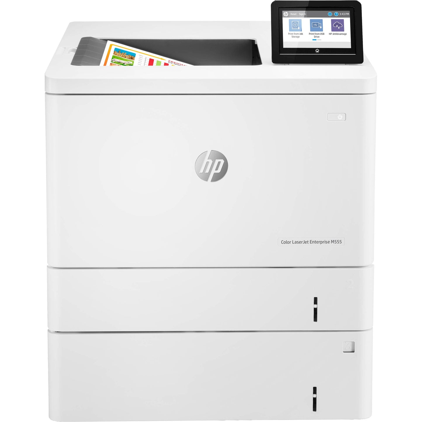 HP LaserJet Enterprise M555x Color Laser New Open Box 7ZU79A
