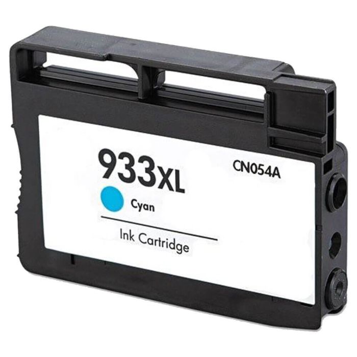 HP 933XL Remanufactured InkJet Cartridge Cyan 825 High Yield Read Ink Level, CN054AN