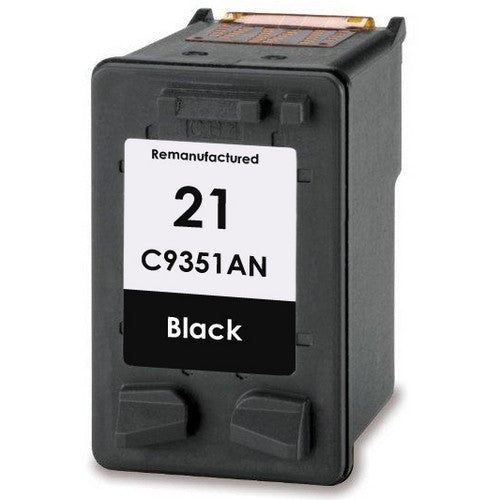 HP 21 Remanufactured InkJet Cartridge Black 190 Yield, C9351AN