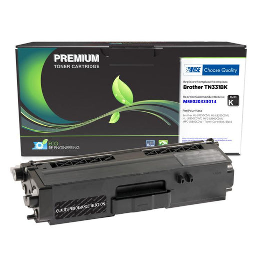 Black Toner Cartridge for Brother TN331