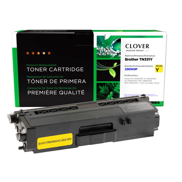 Yellow Toner Cartridge for Brother TN331