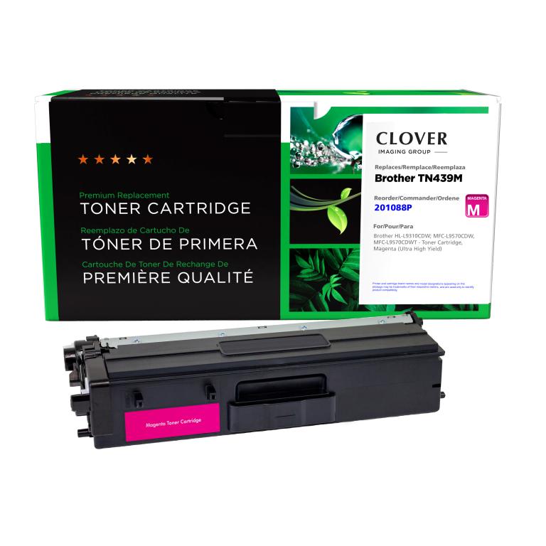 Ultra High Yield Magenta Toner Cartridge for Brother TN439M