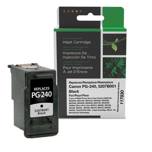 Black Ink Cartridge for Canon PG-240