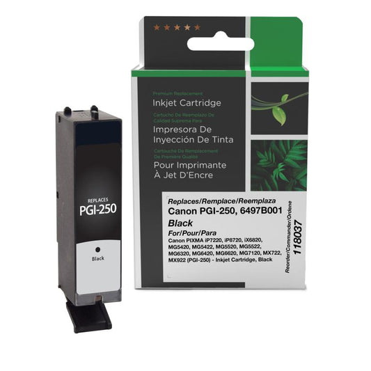 Black Ink Cartridge for Canon PGI-250