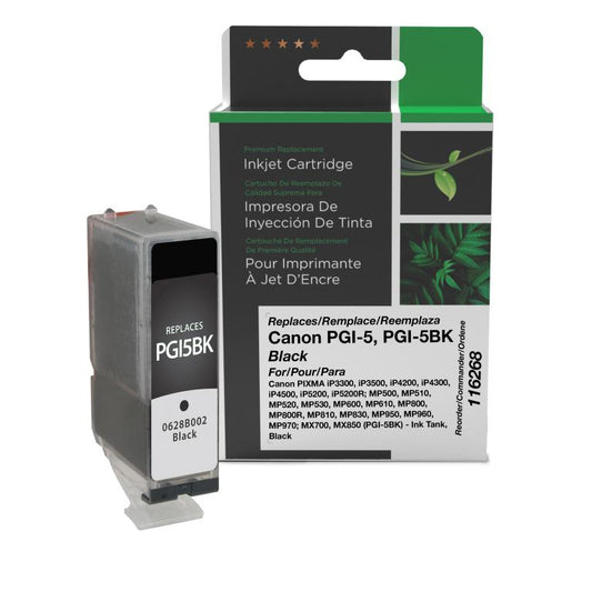 Black Ink Cartridge for Canon PGI-5