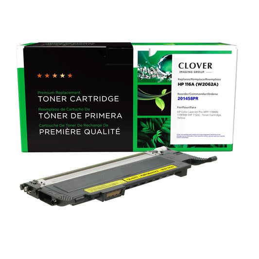 HP 178NW, 179FNW (Remanufactured) Yellow toner cartridge, 201458PR