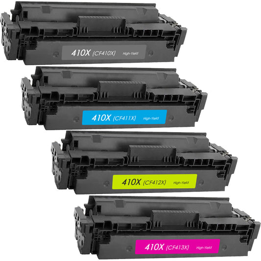HP LaserJet M452 M477 Series Compatible Toner Value Pack CF410X CF411X CF412X CF413X