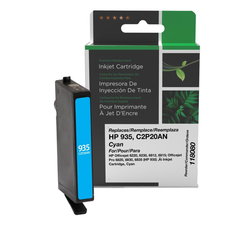 Cyan Ink Cartridge for HP C2P20AN (HP 935)