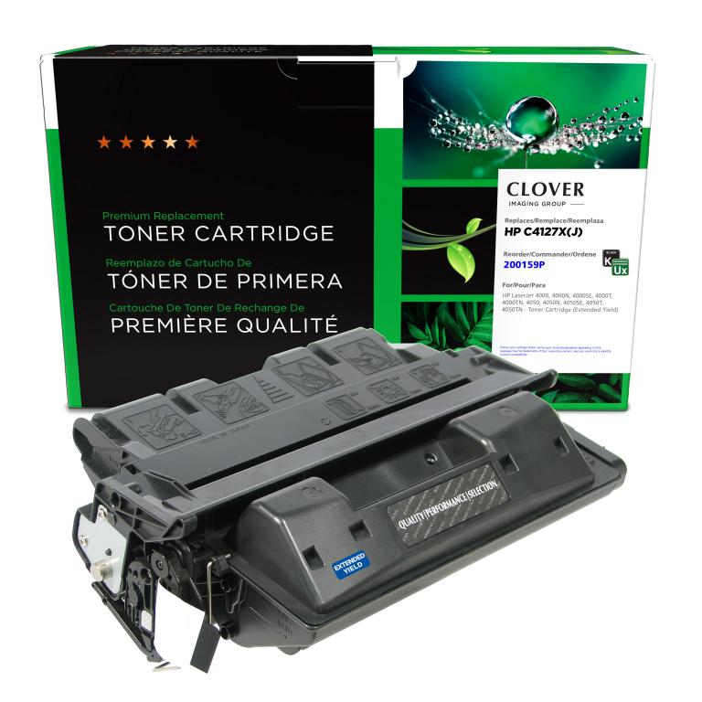 HP LaserJet 4000, 4000N, 4000SE, 4000T, 4000TN, 4050, 4050N, 4050SE, 4050T, 4050TN,Extended Yield Toner Cartridge,C4127X