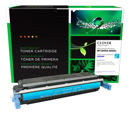 Cyan Toner Cartridge for HP C9731A (HP 645A)