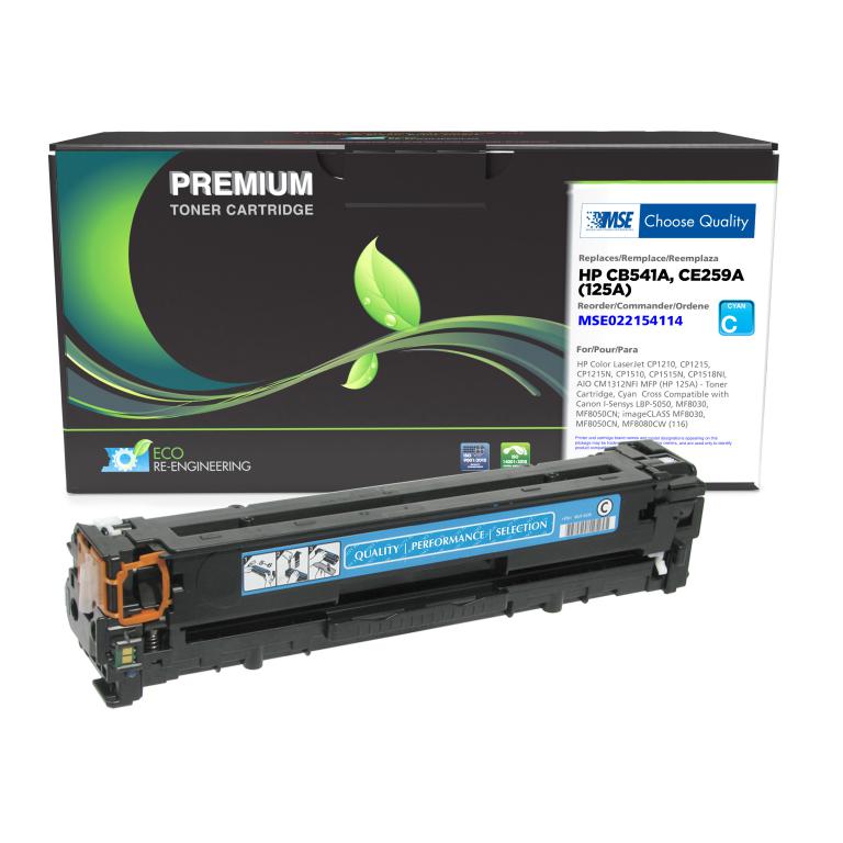Cyan Toner Cartridge for HP CB541A (HP 125A)