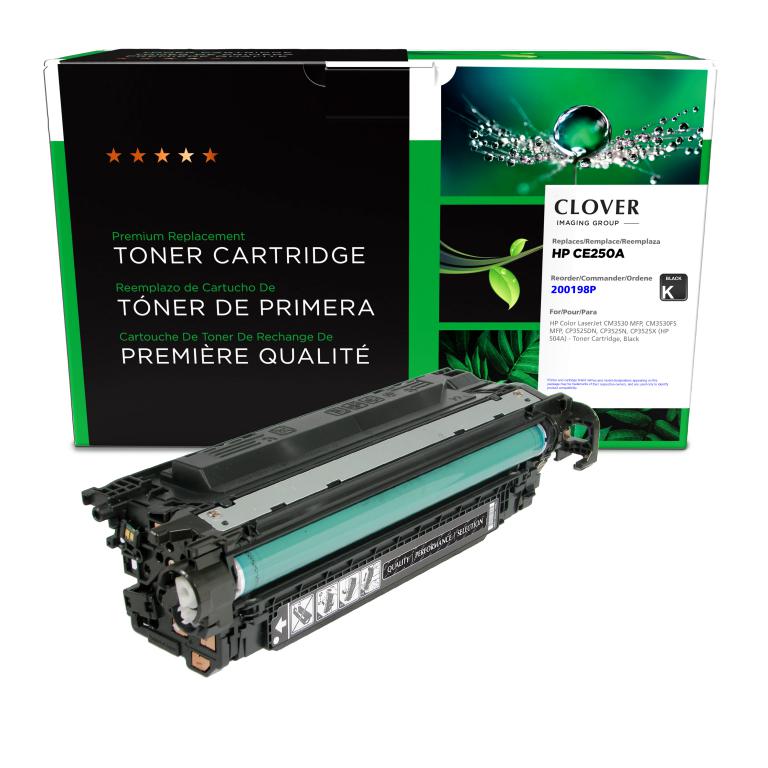 Black Toner Cartridge for HP CE250A (HP 504A)