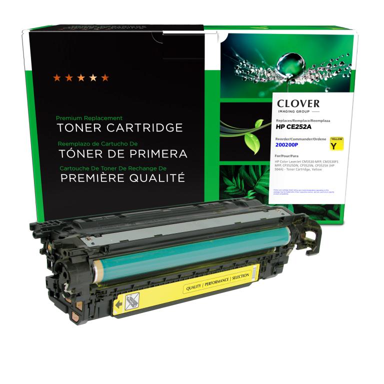 Yellow Toner Cartridge for HP CE252A (HP 504A)