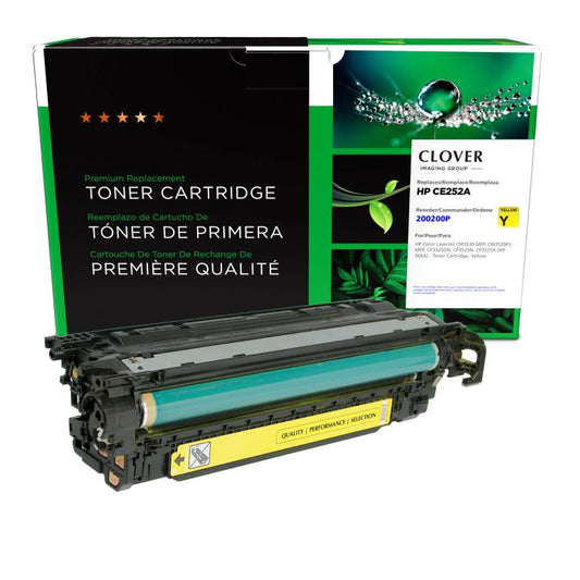 Yellow Toner Cartridge for HP CE252A (HP 504A)