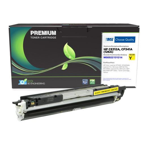 Yellow Toner Cartridge for HP CE312A (HP 126A)