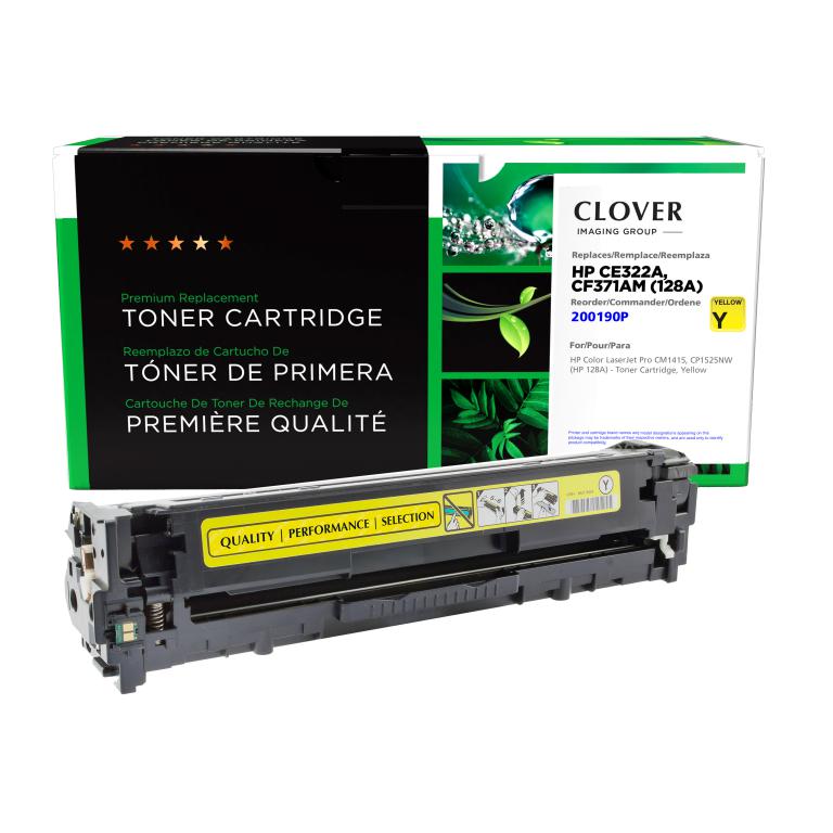 HP Color LaserJet Pro CM1415, CP1525NW,Yellow Toner Cartridge,CE322A