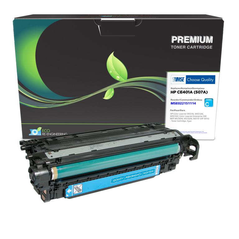 Cyan Toner Cartridge for HP CE401A (HP 507A)