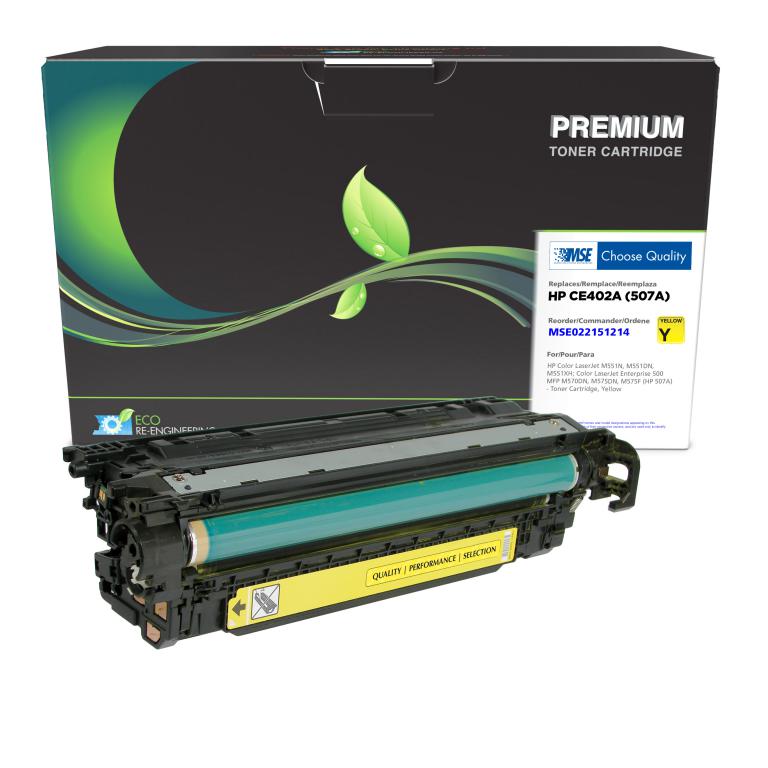Yellow Toner Cartridge for HP CE402A (HP 507A)