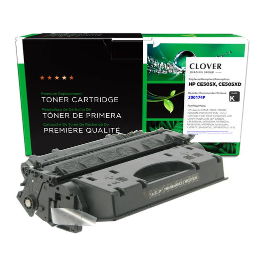 High Yield Toner Cartridge for HP CE505X (HP 05X)