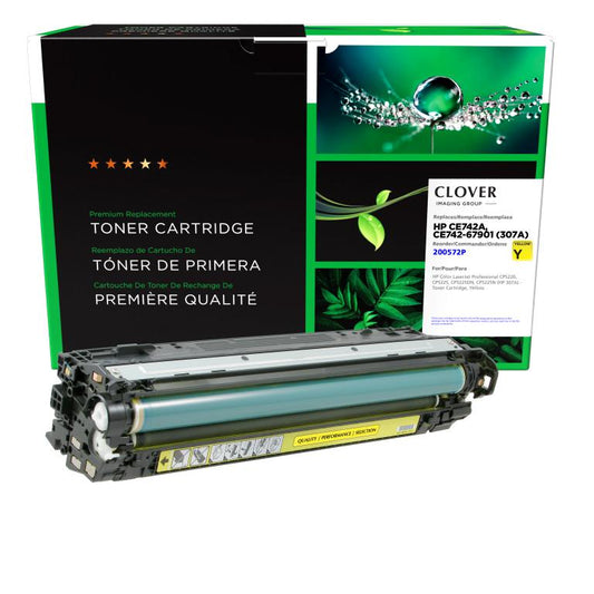 Yellow Toner Cartridge for HP CE742A (HP 307A)