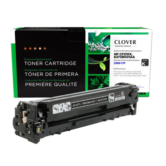 High Yield Black Toner Cartridge for HP CF210X (HP 131X)