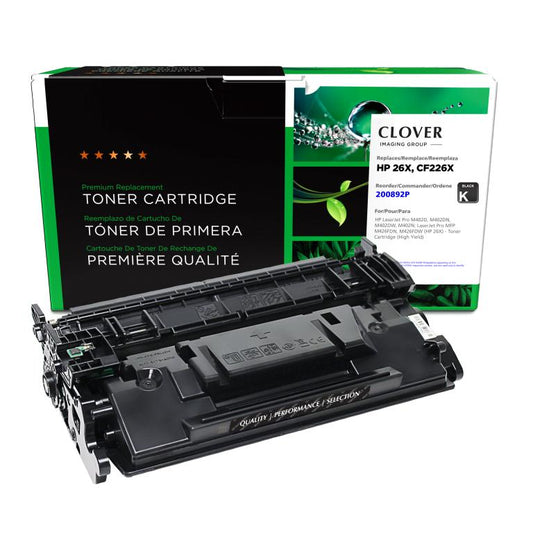 High Yield Toner Cartridge for HP CF226X (HP 26X)