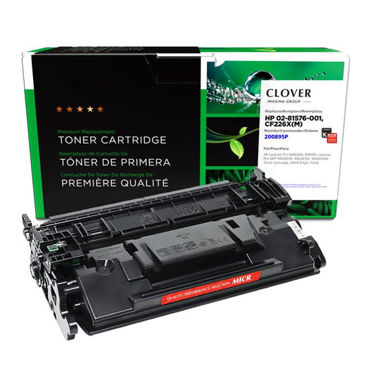 High Yield MICR Toner Cartridge for HP CF226X