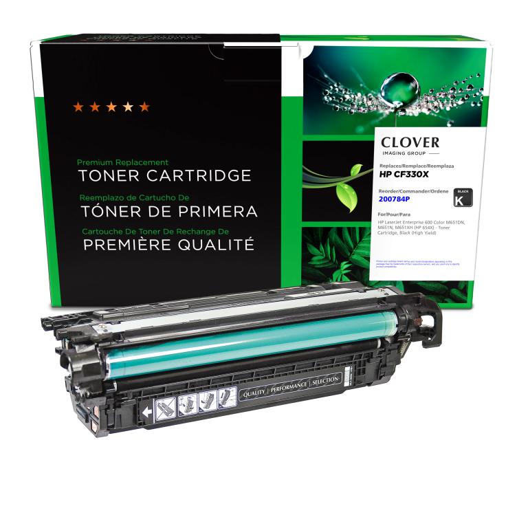 High Yield Black Toner Cartridge for HP CF330X (HP 654X)