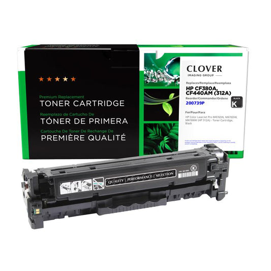 Black Toner Cartridge for HP CF380A (HP 312A)