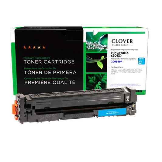 High Yield Cyan Toner Cartridge for HP CF401X (HP 201X)