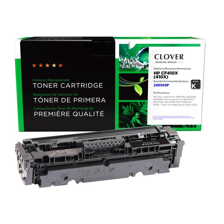 High Yield Black Toner Cartridge for HP CF410X (HP 410X)