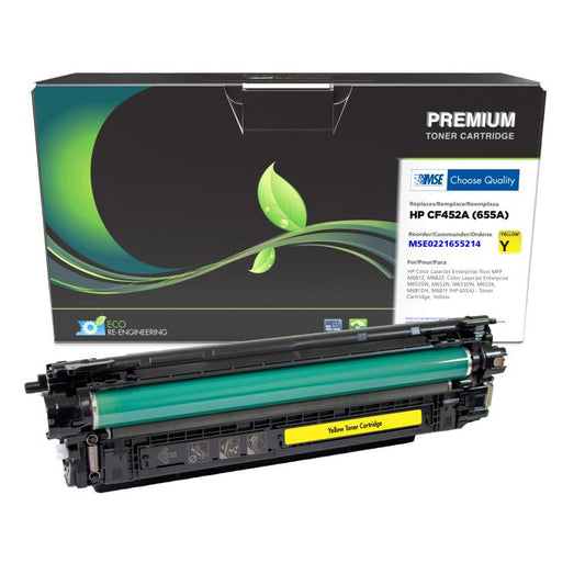 Yellow Toner Cartridge for HP CF452A (HP 655A)