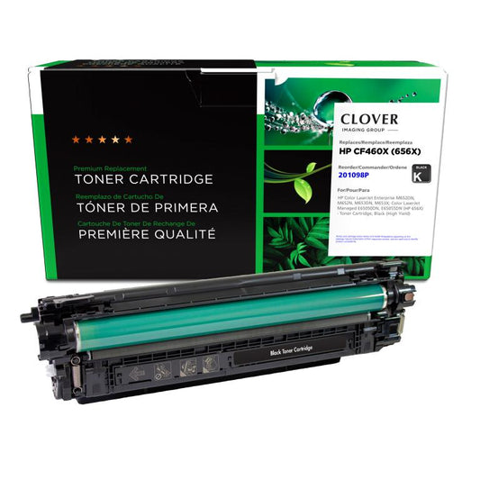 High Yield Black Toner Cartridge for HP CF460X (HP 656X)