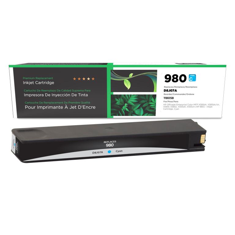 Cyan Ink Cartridge for HP D8J07A (HP 980)