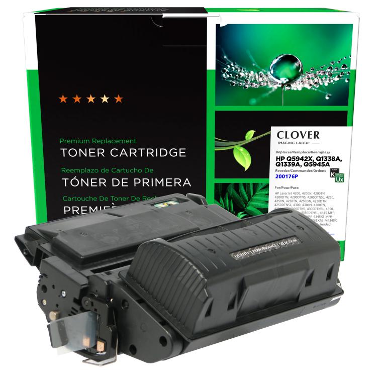 Universal Extended Yield Toner Cartridge for HP Q1338A/Q1339A/Q5945A/Q5942X (HP 38A/39A/45A/42X)