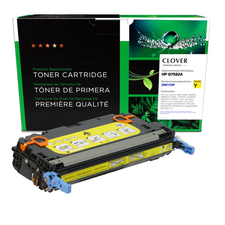 Yellow Toner Cartridge for HP Q7582A (HP 503A)