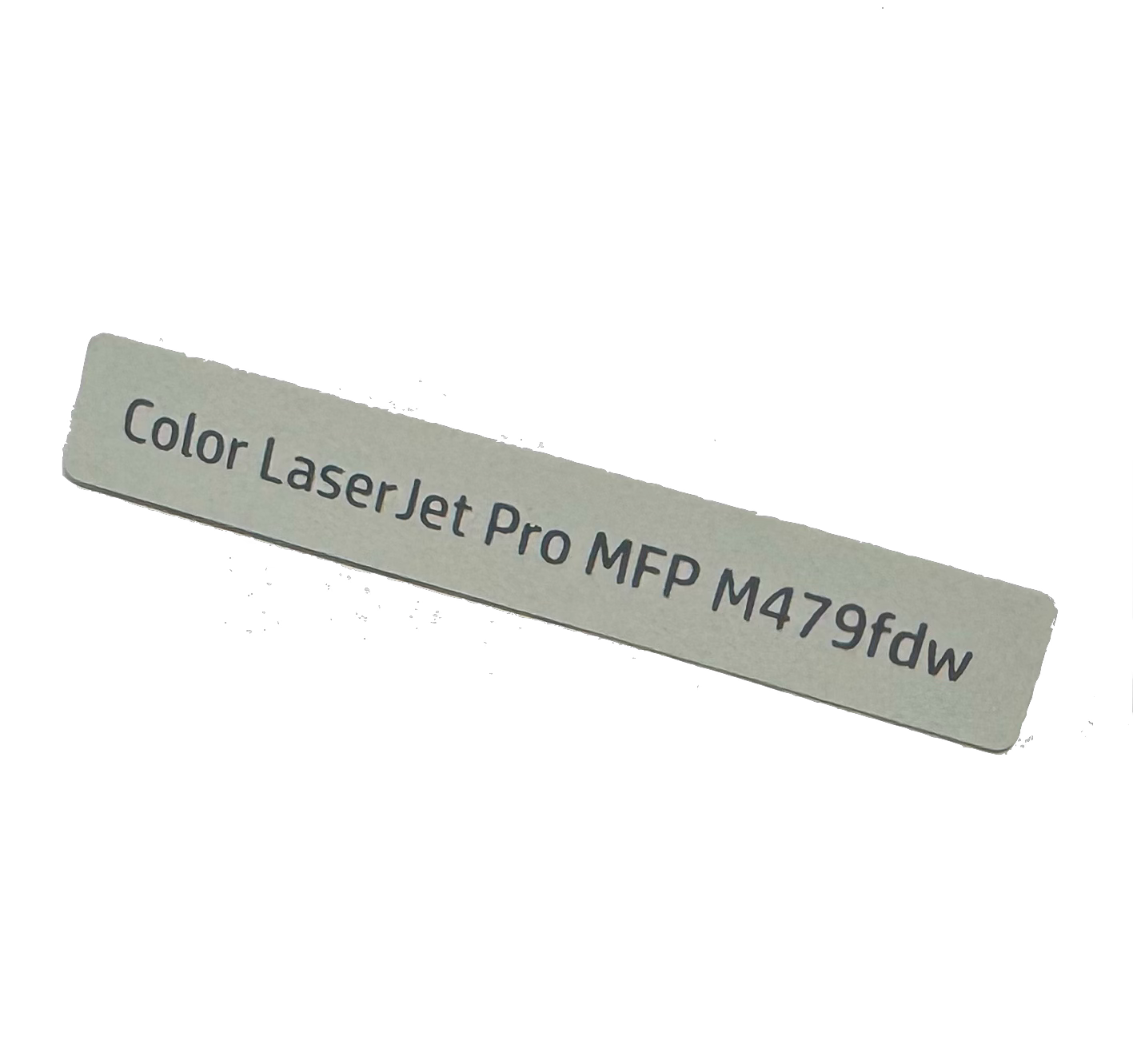 HP Color LaserJet M479FDW Nameplate