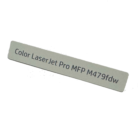 HP Color LaserJet M479FDW Nameplate