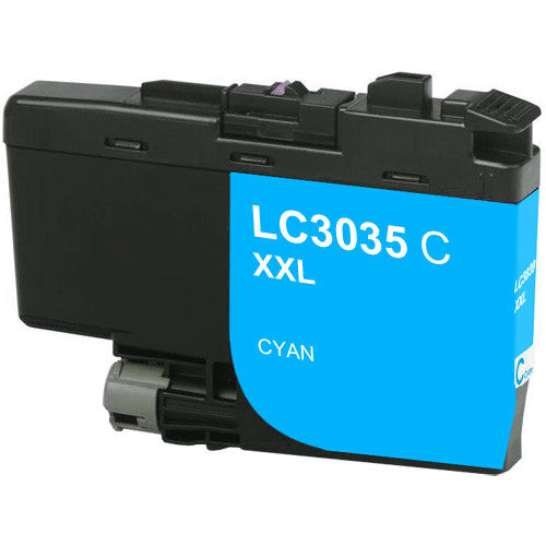 Brother J805/J815/J995 Compatible InkJet Cartridge Cyan 5K Ultra High Yield, LC3035C